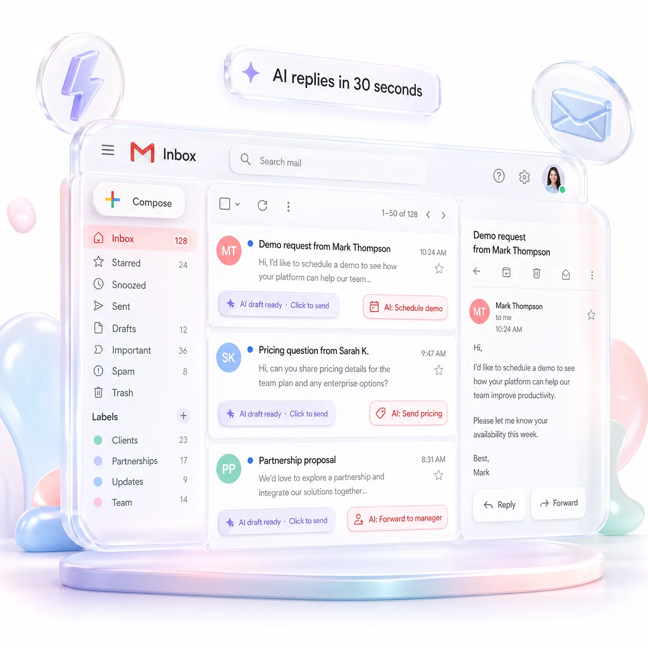 AI DMs з розумними діалогами та передачею оператору