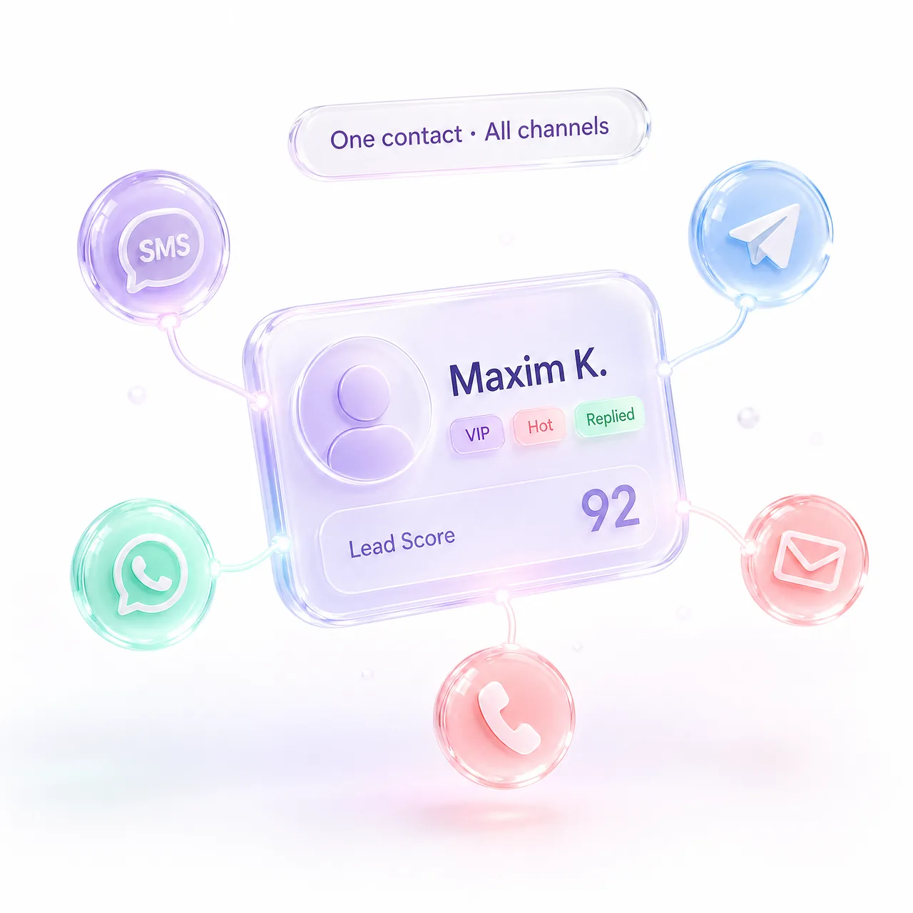 Картка ліда Instagram у CRM з AI-інсайтами та 4 шаблонами: Розіграш, Welcome DM, Story Quiz, Flash Sale